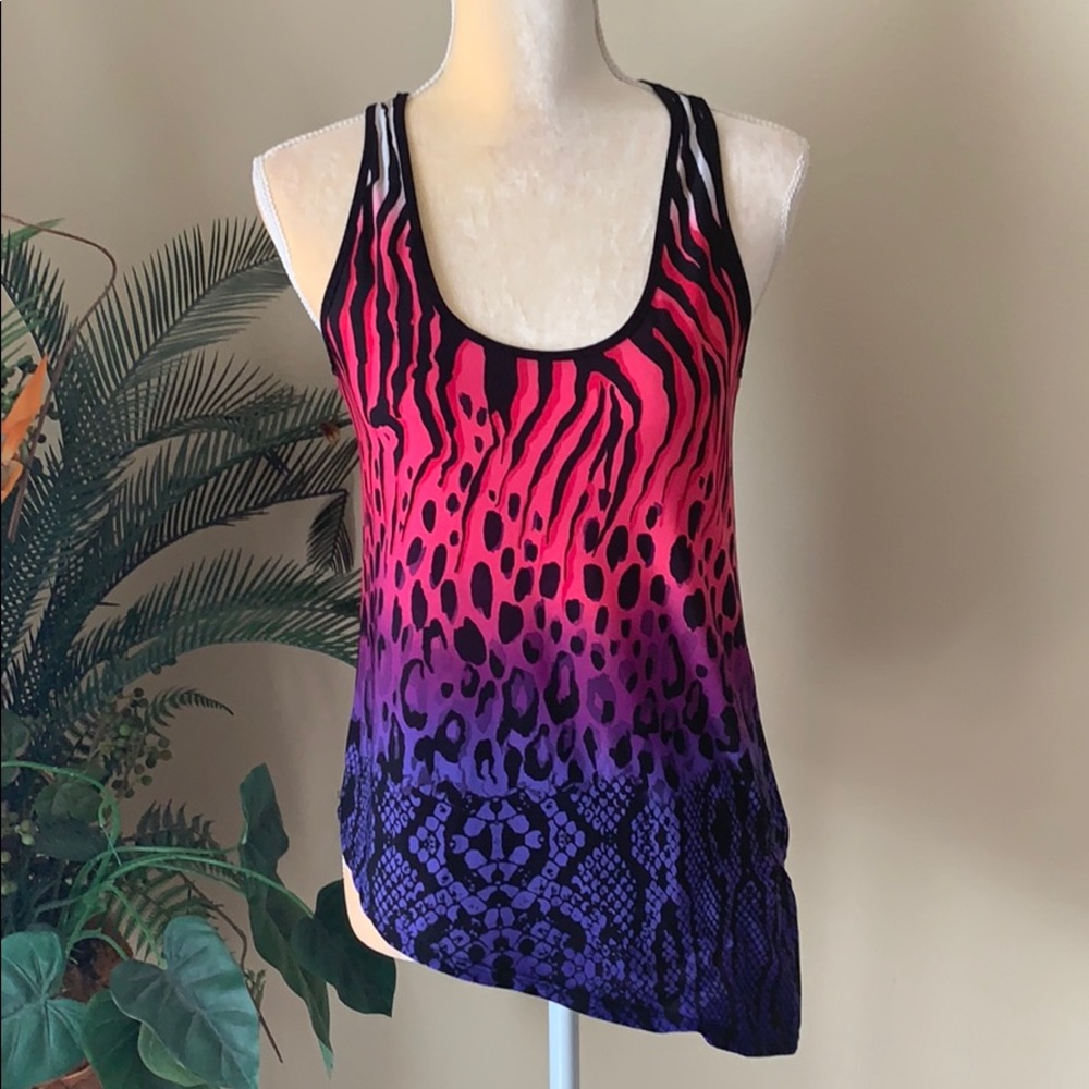 Jersey asymmetrical top, 2B Bebe